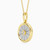 WN256 - Circle Lab Grown Diamonds Gold Plated Necklace - MSP00903-3.jpg