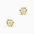 WE220 - Circle Lab Grown Diamonds Gold Plated Stud Earrings - MSE00832-3.jpg