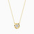 WN262 - Circle Lab Grown Diamonds Gold Plated Necklace - MSP00832-4.jpg