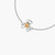 WB218 - Flower Lab Grown Diamonds Sterling Silver Chain Bracelet - MSB00944-3.jpg