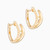 LGE169 - Beaded Hoop Earrings in 21K Gold - 92003110010-3.jpg