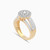 LDR2326 - Circle Diamond Ring in 18K Gold - AMR01243-YG-2.jpg
