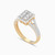 LDR2324 - Rectangle Diamond Ring in 18K Gold - AJR28709-YG-2.jpg