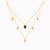 MLN738 - Multishaped Colored Stones Layered Necklace in 18K Gold - 21046030159-1.jpg