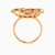LGR1263 - Heart Cubic Zirconia Ring in 21K Gold - 22002112219-4.jpg