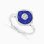LDR3074 - Circle Diamond & Blue Stone Ring in 18K Gold - RG93009-LAP-2.jpg
