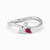LDR3089 - Leaves Diamond & Red Stone Ring in 18K Gold - RN412428W18HRU1-1.jpg