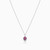 MLN763 - Pear Diamonds & Purple Stone Necklace in 18K Gold - 21046110768-3.jpg