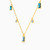 MLN314 - Baguette Colored Stones Necklace In 18K Gold - 21046030080-2.jpg