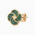 LDE764 - Floral Diamond & Enamel Coated Stud Earrings in 18K Gold - ER122987Y8MAL-4.jpg