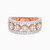 LDR3147 - Circle Diamond Ring in 18K Gold - AJR36130-RG-1.jpg