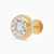 LDE780 - Circle Diamond Stud Earrings in 18K Gold - SAE05363-4.jpg