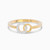 LDR3116 - Circle Diamond Ring in 18K Gold - SAR02119-1.jpg