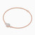 LDB562 - Circle Diamond Chain Bracelet in 18K Gold - SAB05221-RG-2.jpg