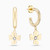 WE100 - Flower Colored Stones Gold Plated Hoop Earrings - A3972-07DT-1 .jpg