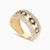 LDR3191 - Hexagon Black Stone & Diamond Ring In 18K Gold - AJR37174-3.jpg