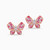 LDE827 - Butterfly Pink Stone & Diamond Earrings in 18K Gold - KE201500RG-3.jpg