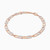 LDB598 - Lock Diamond Chain Bracelet In 18K Gold - AJB02153-3.jpg
