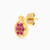 MLE282 - Pomegranate Rose Stone Stud Earrings in 18K Gold - 21051110305-3.jpg