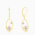 WE260 - Oyster Pearls Drop Earrings in Yellow Gold Plating - GE14150A-1.jpg
