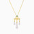 WN312 - Chandelier Pearl Necklace in Yellow Gold Plating - GP14378A-1.jpg