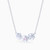WN323 - Flower Colored Stones Sterling Silver Necklace - SN13314A-3.jpg