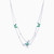 WN342 - Butterfly Clear Stone & Enamel Coated Sterling Silver Necklace - GN01641A-3 .jpg
