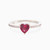 WR178 - Heart Colored Stones Gold Plated Ring  - 2929720-1.jpg