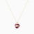 LIN998 - Love Word Shape Diamonds & Colored Stones Pendant with 18K Gold Chain - 121404130078-4.jpg