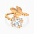 LGR1363 - Leaf & Square Cubic Zirconia Two Headed Ring In 21K Gold - 22044110053-1.jpg