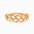 LGR1365 - Double Helix Cubic Zirconia Twin Ring In 21K Gold - 22039110174-6.jpg