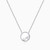 WN386 - Twisted Circle Lab Grown Diamond Sterling Silver Necklace - KP614640-4.jpg