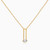 WN373 - Bezel Setting Oval Lab Grown Diamond Gold Plated Necklace - KP614627-4.jpg WN373 - Bezel Setting Oval Lab Grown Diamond Gold Plated Necklace - KP614627-4.jpg