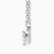 WN363 - Drop & Round Lab Grown Diamond Sterling Silver Necklace - KP614613-3.jpg
