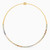 LDN2339 - Baguette Colored Stones & Diamond Collar Necklace In 18K Gold - AJN02965-YG-4.jpg