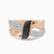 LDR3503 - Intertwining BandsBlack Stones & Diamond Ring In 18K Gold - AMR06935-RG-1.jpg
