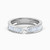 LDR3496 - Baguette Diamond Pav�� Twin Rings In 18K Gold - RN427282W18DI1-5.JPG