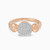 LDR3499 - Circle Paved Diamond Ring In 18K Gold - SAR05800-RG-1.jpg