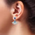 LDE872 - Fan Shaped Blue Stones & Diamond Drop Earrings In 18K Gold - SAE06095-WG-2.jpg
