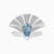 LDR3511 - Fan Blue Stone Diamond Pave Ring In 18K Gold - SAR06097-1.jpg