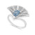 LDR3511 - Fan Blue Stone Diamond Pave Ring In 18K Gold - SAR06097-WG-3.jpg LDR3511 - Fan Blue Stone Diamond Pave Ring In 18K Gold - SAR06097-WG-3.jpg