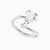 WR259 - Letter (V) Lab Grown Diamonds Sterling Silver Open Ring - AMR06393-V-3.jpg