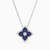 WN438 - Flower Lab Grown Diamonds Sterling Silver Necklace - MSP01189-1.jpg