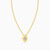WN433 - Lozenge Lab Grown Diamonds Gold Plated Necklace - MSP01204-4.jpg