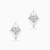 WE326 - Lozenge Lab Grown Diamonds Sterling Silver Stud Earrings - MSE01202-3.jpg