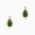 WE320 - Pear Green Stone & Lab Grown Diamonds Gold Plated Stud Earrings - MSE00860_GR-3.jpg