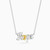 WN405 - (Hope) word Lab Grown Diamonds Sterling Silver Necklace - MSP00849-3.jpg