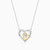 WN396 - Intertwined Hearts Lab Grown Diamonds Sterling Silver Necklace - AMP01248-4.jpg WN396 - Intertwined Hearts Lab Grown Diamonds Sterling Silver Necklace - AMP01248-4.jpg