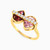 LIR351 - Two Drops Colored Stones Ring in 18K Gold - 111104180379-3.jpg