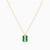 LIN1224 - Rectangle Green Stone Necklace in 18K Gold - 111404180449-4.jpg LIN1224 - Rectangle Green Stone Necklace in 18K Gold - 111404180449-4.jpg